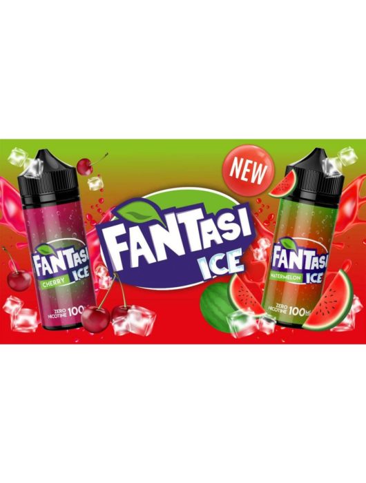 FANTASI Ice Premium E-Cig Liquid 100ML 0MG Vaping Juice 70/30 UK SELLER (TPD) - Vape Store UK | Online Vape Shop | Disposable Vape Store | Ecig UK