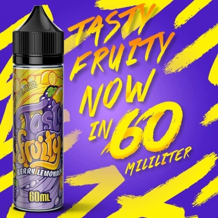 Tasty Fruity E-Liquid 60ml Malaysian E-Juice 0mg, 3mg, 6mg Vape Juice 70/30VG/PG - Vapkituk