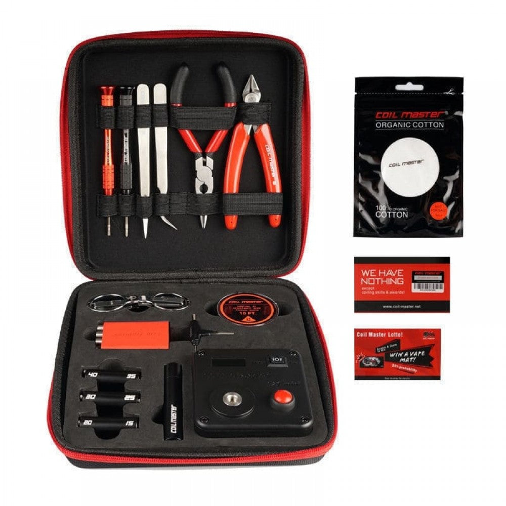 GENUINE Coil Master V3 Kit DIY RBA RDA RTA Includes 521 Mini Tab COILMASTER V3 - Vapkituk