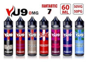 VU9 PRESENTS NEW TPD 50/50 VG/ PG E LIQUID IN FANTASTIC 7 FLAVOURS +1 FREE SHOT - Vapkituk