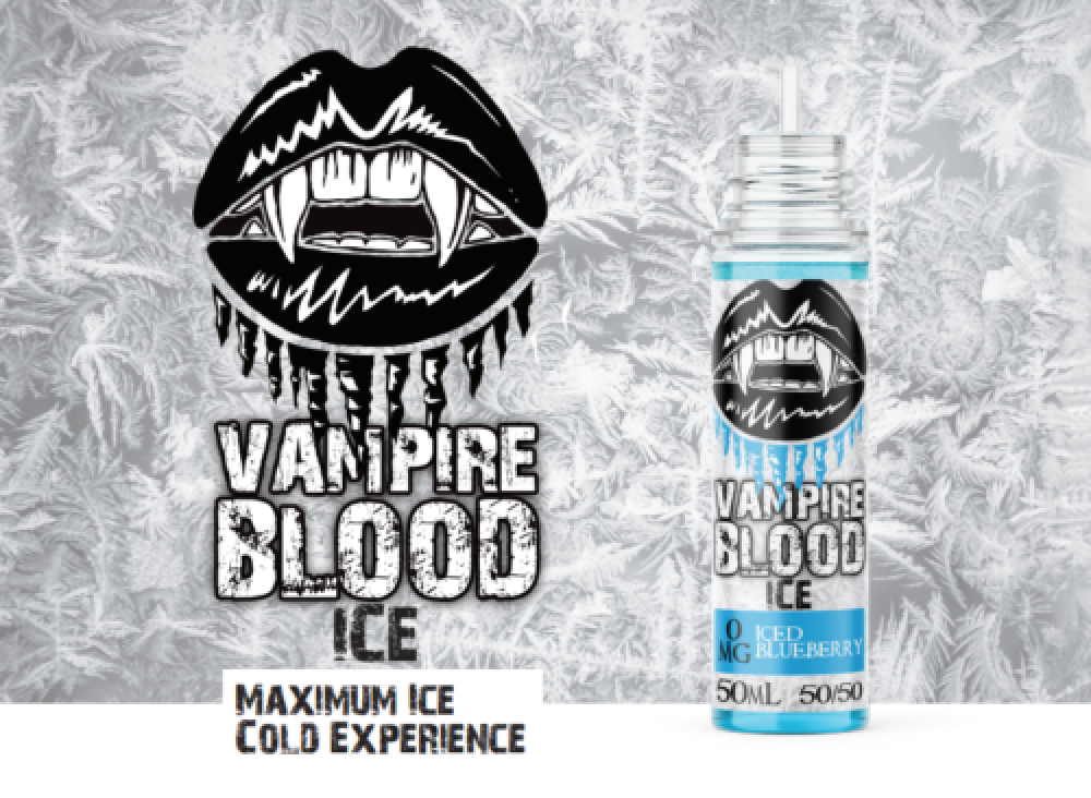 Vampire Blood Ice e Liquid e Juice 50/50 0-mg 3mg 50ml Shorfil - Vape Store UK | Online Vape Shop | Disposable Vape Store | Ecig UK