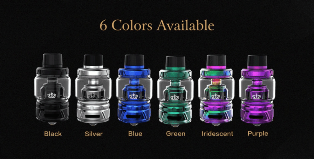 Uwell Crown 4 Tank 5ml 6ml Crown IV Atomizer Patented Self-cleaning Technology with Dual SS904L Coil 100% Original - Vape Store UK | Online Vape Shop | Disposable Vape Store | Ecig UK