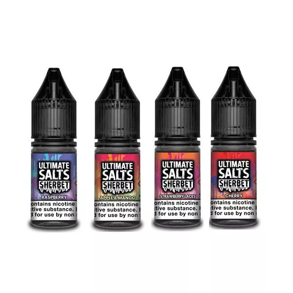 Ultimate Salts Nic Salt E Liquid 10ml Pack of 10 - Vape Store UK | Online Vape Shop | Disposable Vape Store | Ecig UK