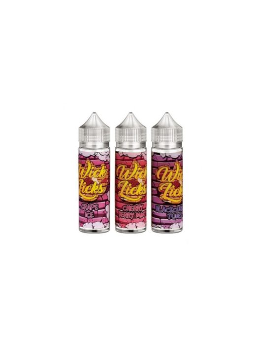 WICK LICKS 5OML E Liquid 70vg E Juice 0mg Vape - Vape Store UK | Online Vape Shop | Disposable Vape Store | Ecig UK