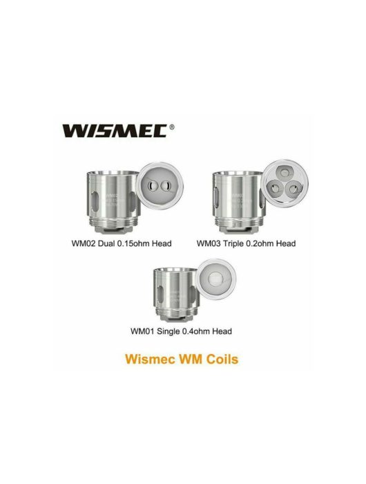 WISMEC GEN3 GNOME COILS, Genuine Replacement Coil Heads, WM01, WM02, WM03, WM-M - Vape Store UK | Online Vape Shop | Disposable Vape Store | Ecig UK